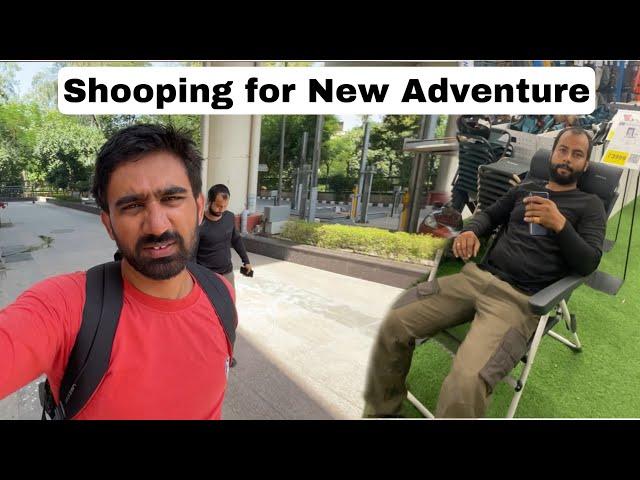 Shopping for new adventure in Decathlon | Desi Yatri Vikas