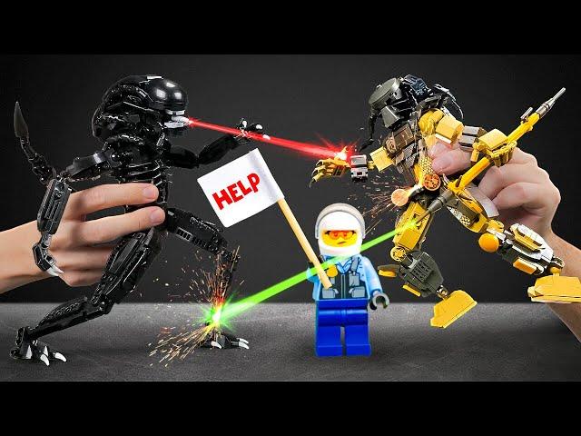 New Lego Crafts To Inspire You! ️ Big Fights & Creepy Battles