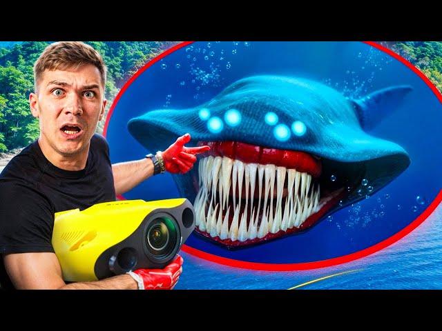 I Caught a REAL EL GRAND MAJA on Camera with My Underwater Drone!