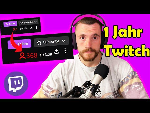 Mein 1. Jahr auf TWITCH - Tipps, Erfahrung und Einnahmen!