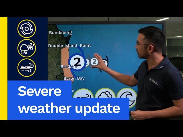 Severe Weather Update Wednesday 5 March 2025: Update on Tropical Cyclone Alfred.