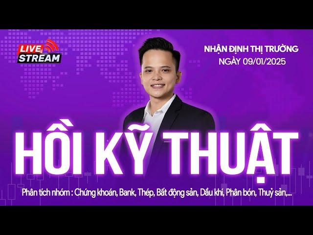 Chứng khoán hôm nay | Nhận định thị trường 09/01/2025: Rút chân, hồi kỹ thuật