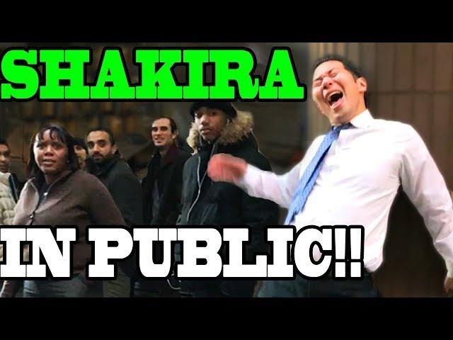 SINGING IN PUBLIC - SHAKIRA!!