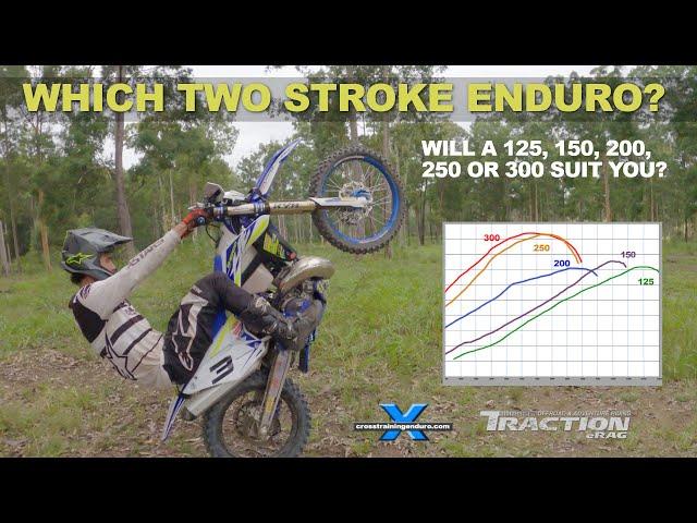 Choosing a 2 stroke enduro: 125 150 200 250 or 300? Plus dyno charts︱Cross Training Enduro