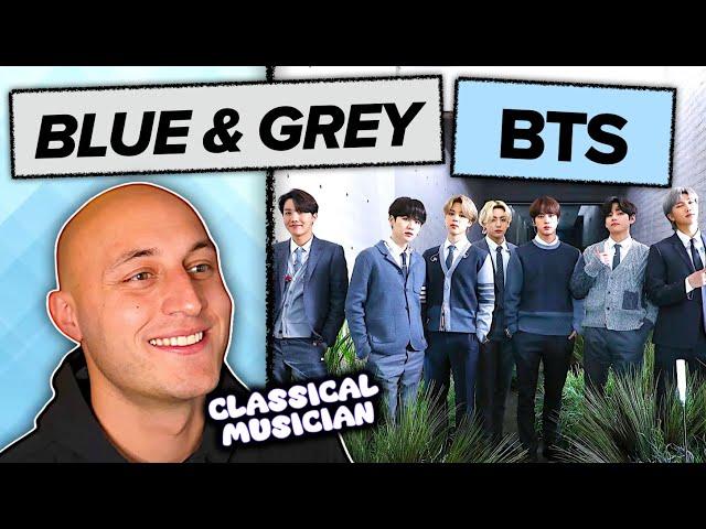 First-time hearing BLUE & GREY by BTS! Reaction & Analysis by Classical Musician