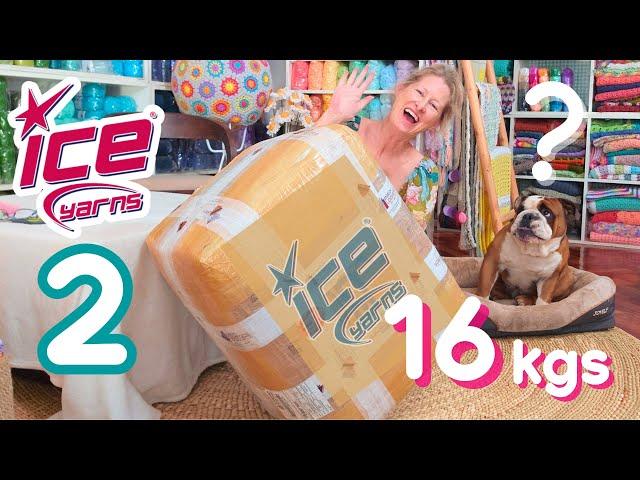 16kg Ice Yarn Unboxing: You Won't Believe What's Inside!