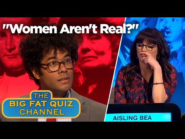 Jodie Kidd Confuses Richard Ayoade With Odd Wording | Big Fat Quiz