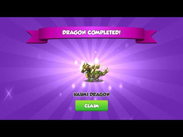 #DML Finally I got HAUMI DRAGON - Dragon Mania Legends