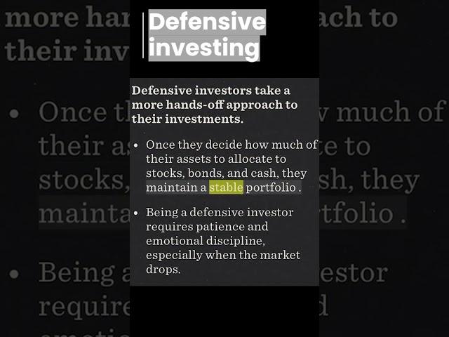 The Intelligent Investor - Animated Summary