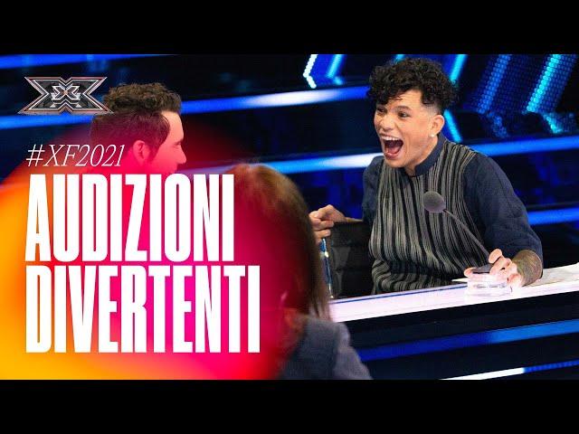 Le AUDIZIONI più DIVERTENTI  di X FACTOR 2021