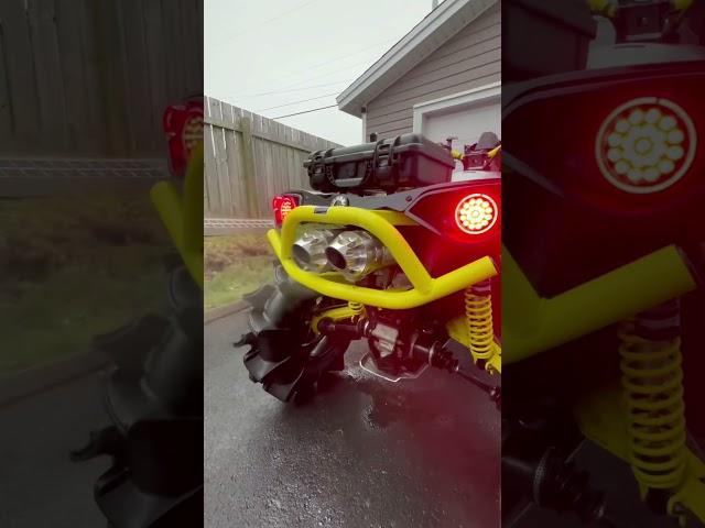 Can Am Renegade Xmr 1000r - RJWC Mud Edition Dual Exhaust