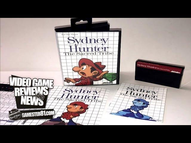 New Sega Master System Game - Sydney Hunter and the Sacred Tribe - Gamester81