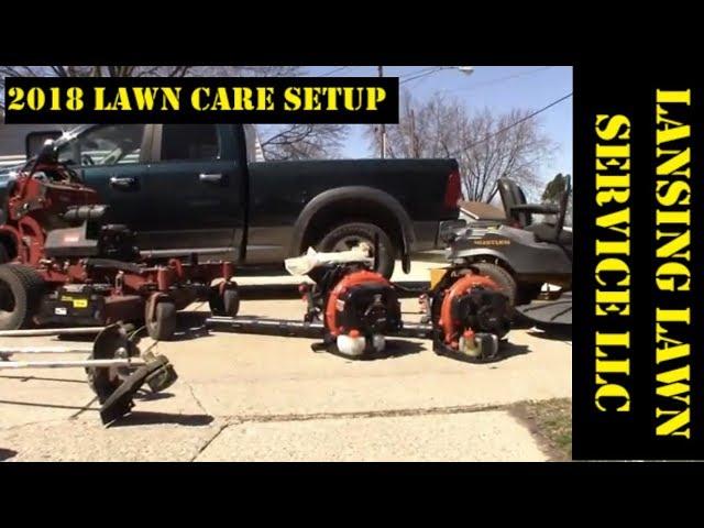 Lansing Lawn Service 2018 Lawn Care Setup