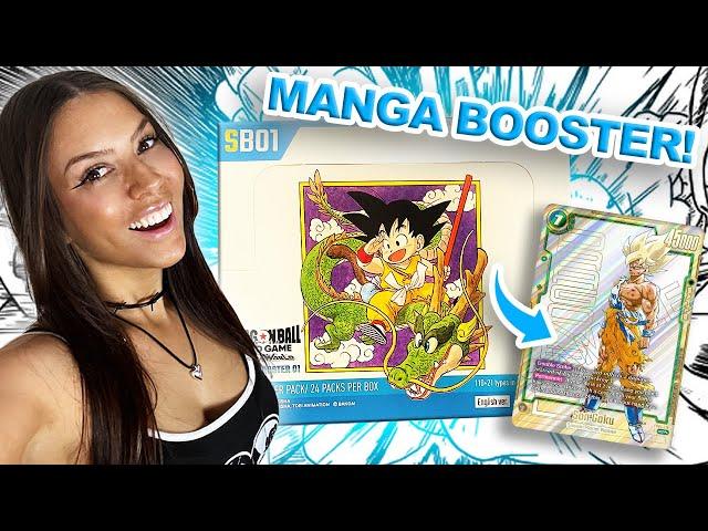 *NEW* Fusion World Manga Booster Box Opening! | Dragon Ball Super Card Game | SB01