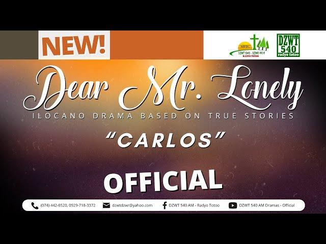 Dear Mr. Lonely - Carlos | November 2, 2024 #DZWTDramasOfficial