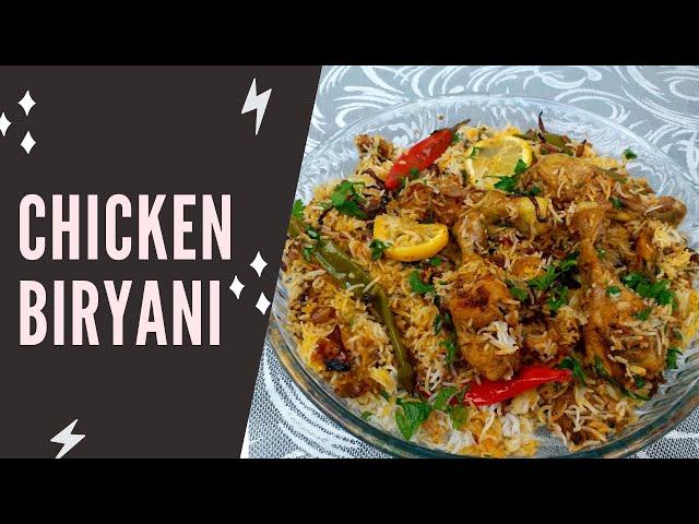 Chicken Biryani Recipe by Turkish Girl | Hindistan'ın Chicken Biryanisi #chickenbiryani #chefesra