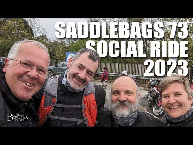 Saddlebags 73 Social Ride 2023. in 4K high definition. The motorbikes and the amazing Dartmoor route