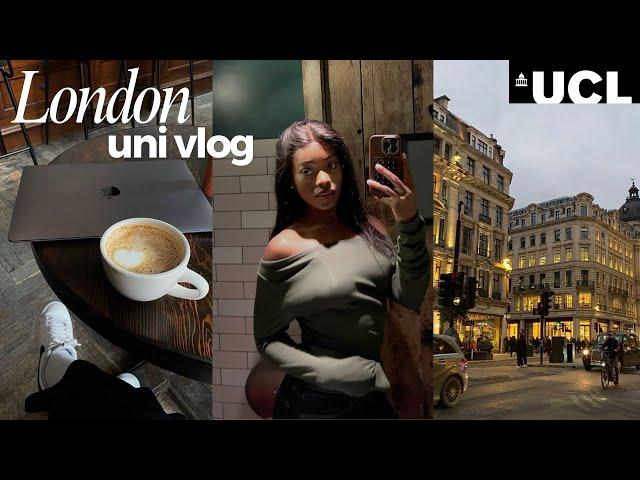 London uni Diaries  balancing uni with life | Masters Student | Study Vlog | UCL