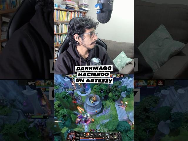 DOTA 2: DARKMAGO MAKING ARTEEZY. DON'T CRITICISE THE CAST. #dota2 #esports #gaming