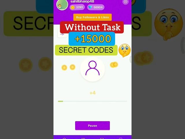 Top follow app new promocode 2025  |  How to get unlimited coins in top follow app | Relogin Solved