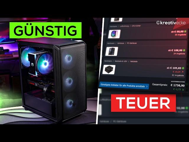 KRANK! Dieser FERTIGE Gaming PC ist GÜNSTIGER als SELBSTBAU und der beste Preis-Leistungs-PC!