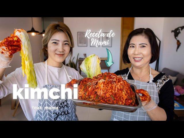 Kimchi con mi MamaㅣReceta de KimchiㅣCoreanas en Mexico