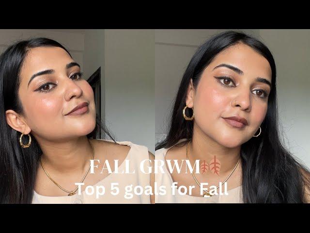 Get Ready With Me For Fall  || Top 5 Goals For Fall 2024