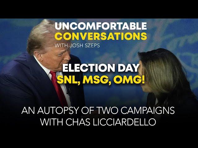 "ELECTION DAY: SNL, MSG, OMG! An Autopsy of Two Campaigns" with Chas Licciardello