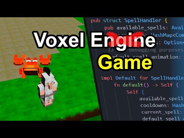 Voxel Game development - Creatures and Spells