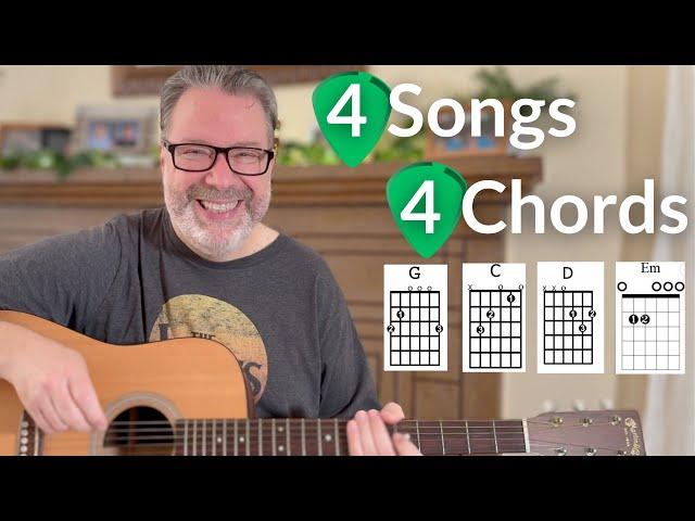 Learn 4 Classic Rock Songs in 2025 - Beginner Guitar