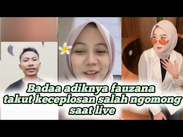 Sekian Lama Keluarga Fauzana Gak Pernah Live Sekali Live Takut Salah Ngomong