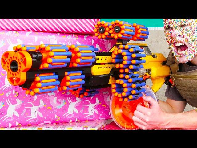 Nerf War: Birthday Battle