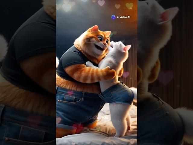 Chubby don’t play when it comes to that… #catsofyoutube #ai #chubby y