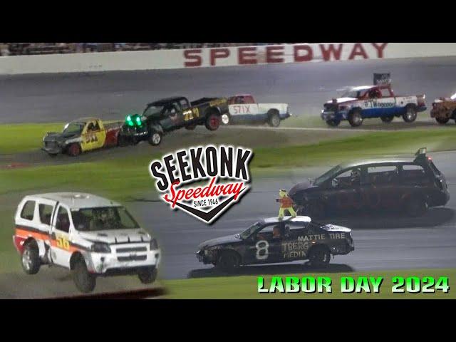 RAMP FIGURE 8 RACING LABOR DAY THRILL SHOW 2024 SEEKONK SPEEDWAY