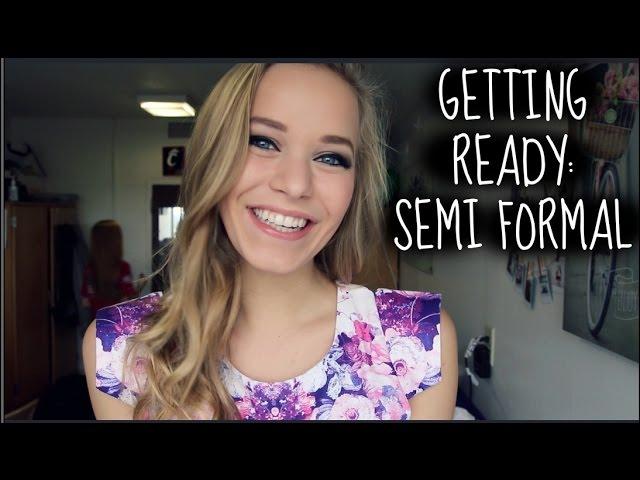 GETTING READY: Semi Formal