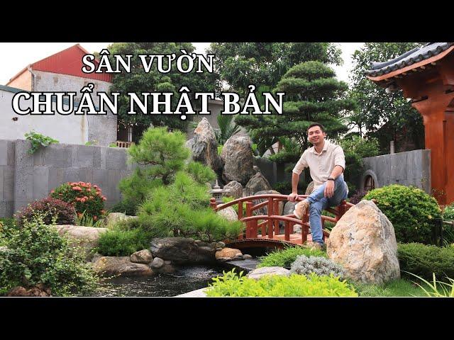 Sân vườn hồ koi đẹp chuẩn Nhật (P2) | KOJI LANDSCAPE