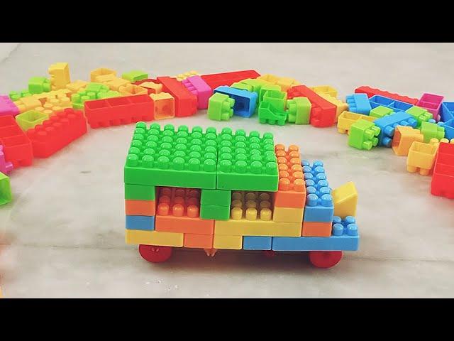 Satisfying DIY Auto Rickshaw ASMR Building Blocks/relaxation #asmr#asmrsounds#buildingblocks