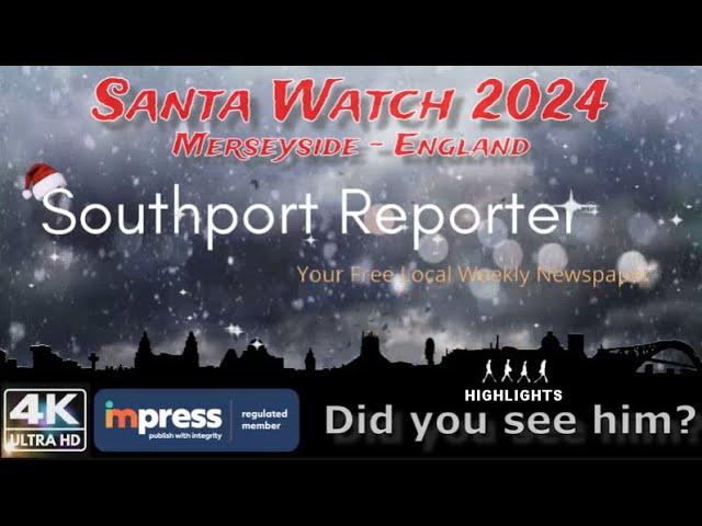 Santa Watch 2024. We spotted him 3 times live on webcam! Stream was sponsored by@MindGamesSouthport