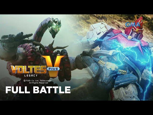 Voltes V Legacy: Voltes V versus Negg, Daiga, and Dainegu (Full Battle)