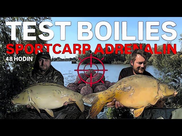 TEST BOILIES - SPORTCARP ADRENALIN - 48 HODIN - KONEC ZÁŘÍ - NOVÉ PRUTY RODS4U - NOVÁ RC LOĎKA S GPS