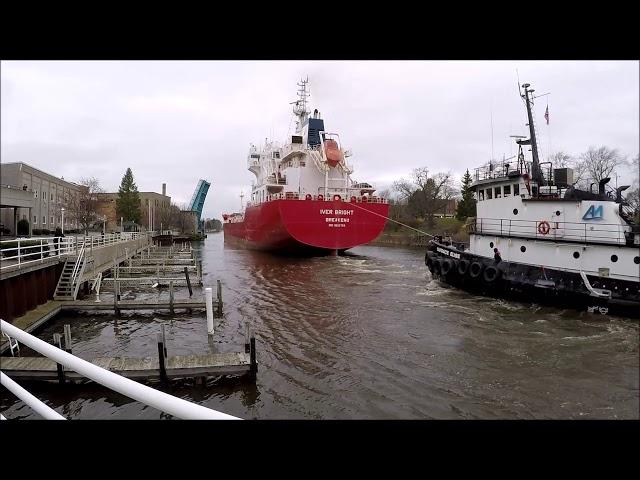 iver bright departing manistee, mi 4/30/19