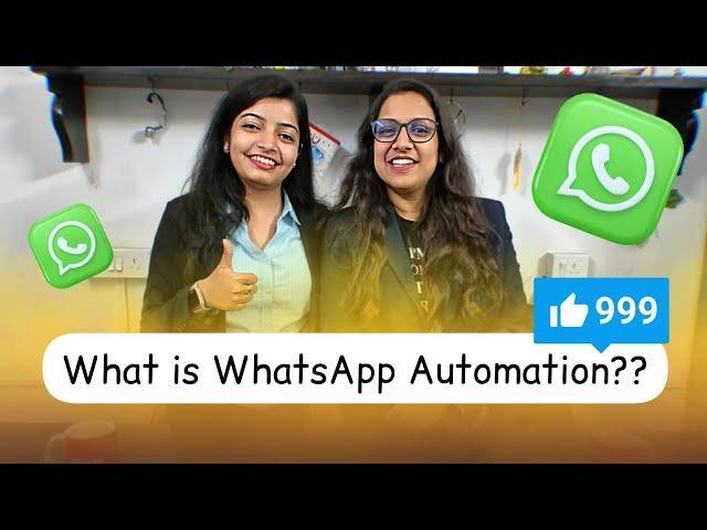 What is whatsapp automation? Explained with example️