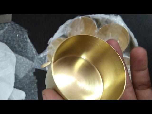 Devardhi Pure Brass Designer Spice Box