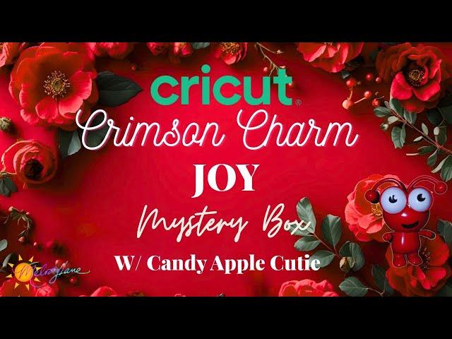 New Cricut Crimson Charm Mystery Box w/ Cutie