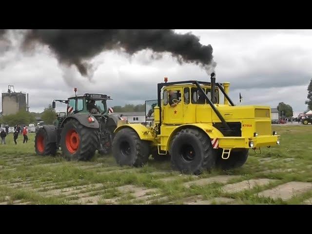 Советский трактор K-700 КИРОВЕЦ против всех ч2| Soviet tractor K-700 KIROVETS against all