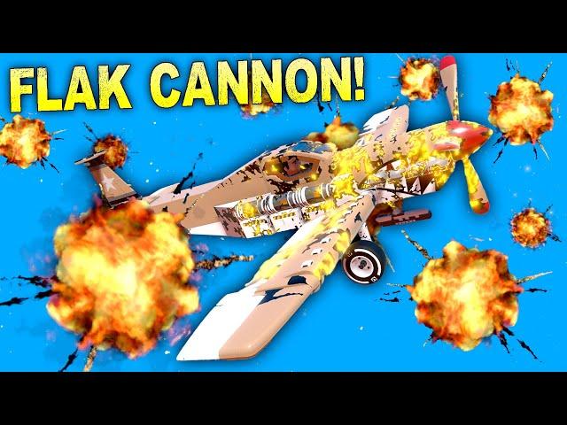 I Built a Giant Flak Cannon to Rule the Skies!