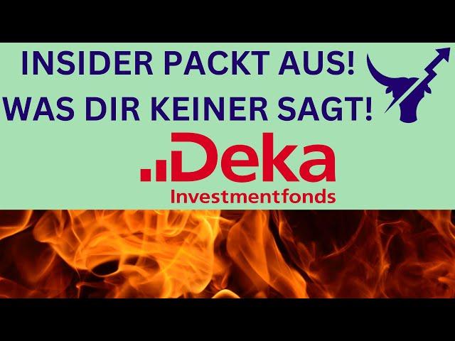 Sparkassen Fonds der Deka Bank: Zukunftsplan - Was dir bisher keiner gesagt hat! Teil 2