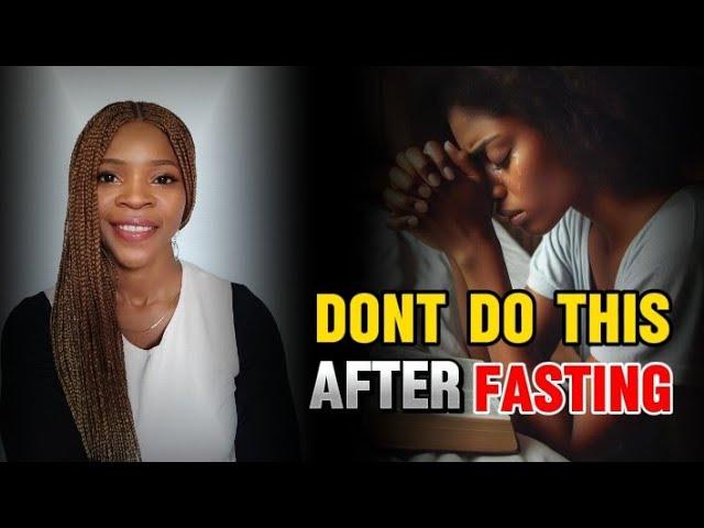 AT THE END OF YOUR FAST, NEVER MAKE THESE 5 MISTAKES THAT HINDER YOUR ANSWER ‼️