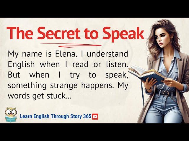 I Can't Speak English | Learn English Through Story Level 3 | Graded Reader