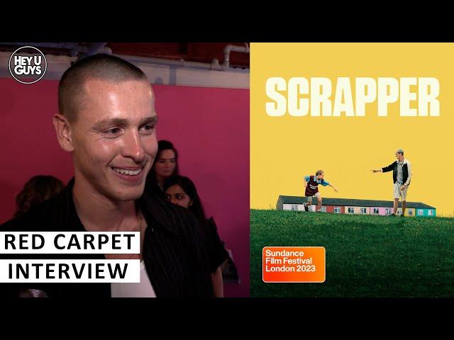 Scrapper Premiere - Harris Dickinson on going blonde, his young co-stars & Steve McQueen's Blitz